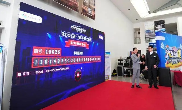 我公司為體彩大樂透汽車手機(jī)大派送活動開發(fā)抽獎系統(tǒng)
